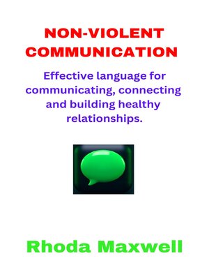 cover image of Non-violent communication